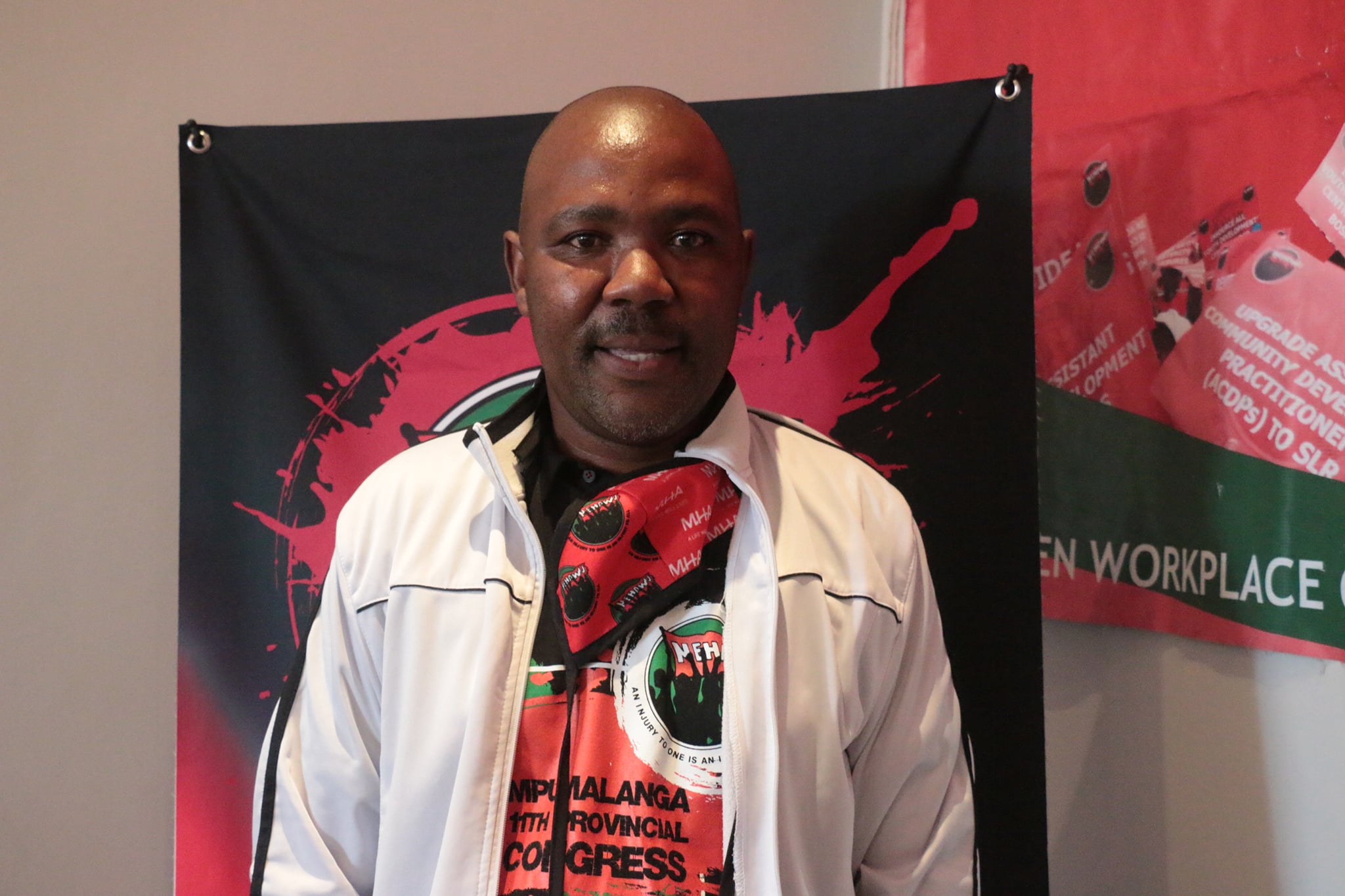 Mpumalanga Provincial Chairperson Fanie Ngwenyama